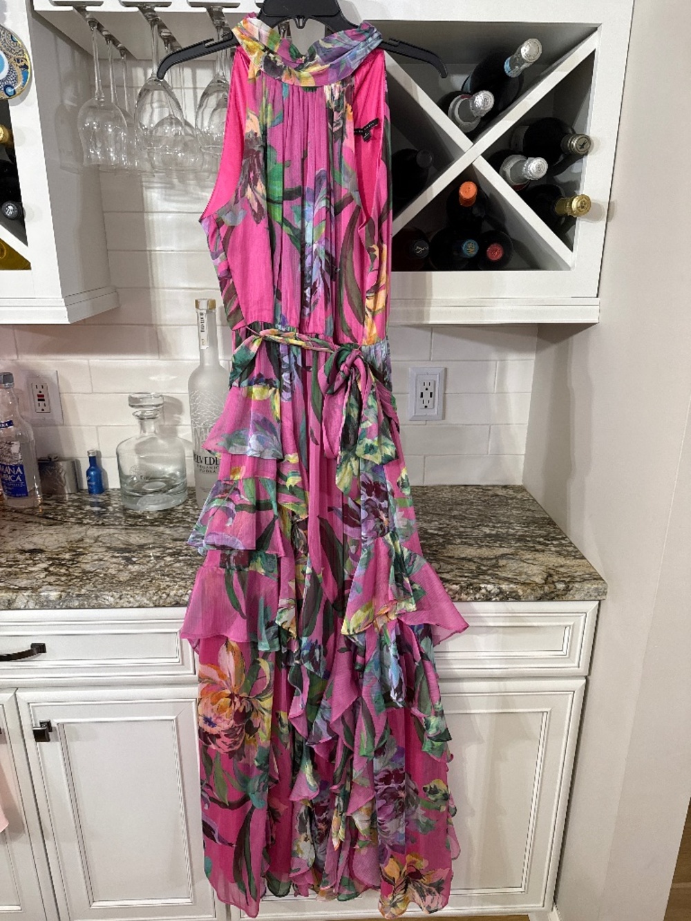 Long floral dress